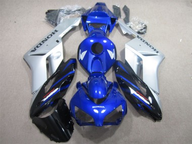 Carenado Moto CBR 1000 RR 2004-2005 - Azul Plata Negro
