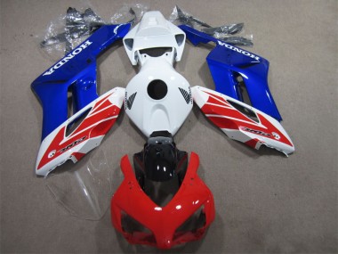 Carenado Moto CBR 1000 RR 2004-2005 - Blanco Rojo Azul