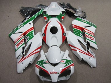 Carenado Moto CBR 1000 RR 2004-2005 - Blanco Rojo Castrol