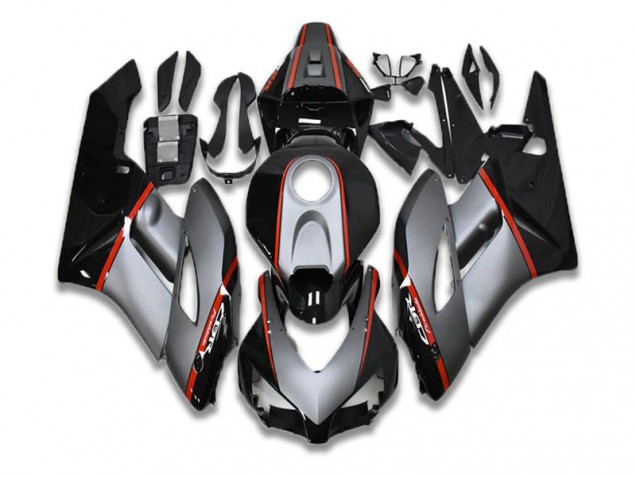 Carenado Moto CBR 1000 RR 2004-2005 - Negro Gris Rojo Carenado Moto CBR 1000 RR 2004-2005 - Negro Gris Rojo