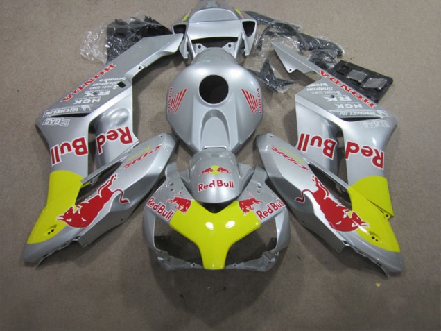 Carenado Moto CBR 1000 RR 2004-2005 - Plata Red Bull Carenado Moto CBR 1000 RR 2004-2005 - Plata Red Bull