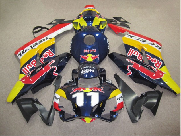 Carenado Moto CBR 1000 RR 2004-2005 - Red Bull 11 Repsol Carenado Moto CBR 1000 RR 2004-2005 - Red Bull 11 Repsol