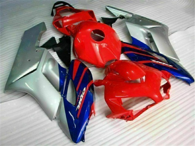 Carenado Moto CBR 1000 RR 2004-2005 - Rojo Plata Azul Carenado Moto CBR 1000 RR 2004-2005 - Rojo Plata Azul