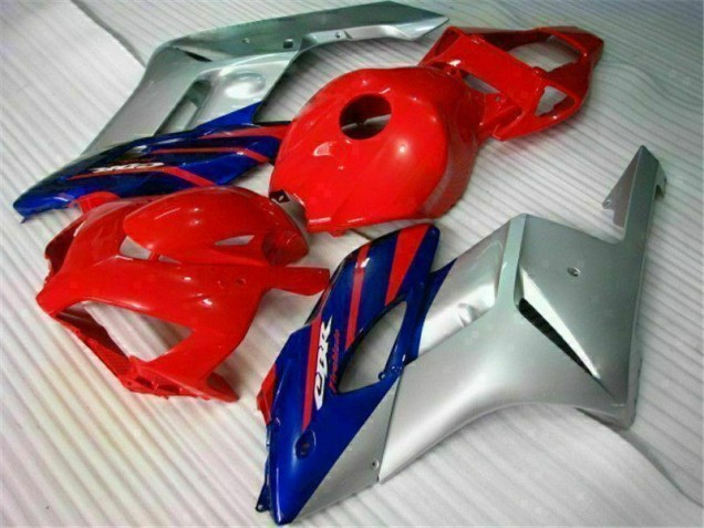Carenado Moto CBR 1000 RR 2004-2005 - Rojo Plata Azul Carenado Moto CBR 1000 RR 2004-2005 - Rojo Plata Azul