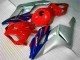 Carenado Moto CBR 1000 RR 2004-2005 - Rojo Plata Azul Carenado Moto CBR 1000 RR 2004-2005 - Rojo Plata Azul