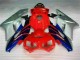 Carenado Moto CBR 1000 RR 2004-2005 - Rojo Plata Azul Carenado Moto CBR 1000 RR 2004-2005 - Rojo Plata Azul