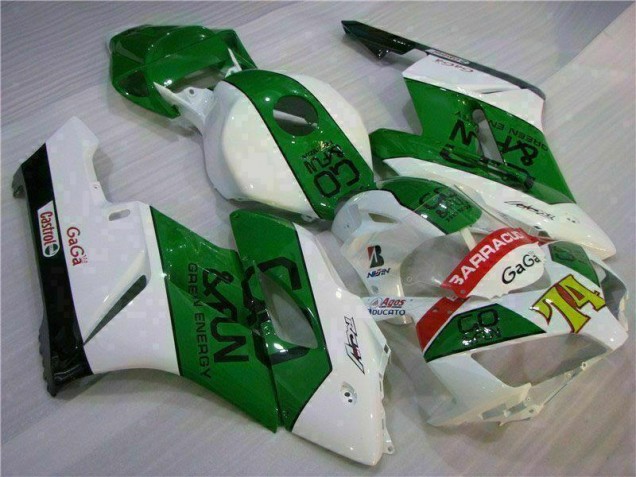 Carenado Moto CBR 1000 RR 2004-2005 - Verde Blanco Carenado Moto CBR 1000 RR 2004-2005 - Verde Blanco