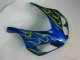 Carenado Moto CBR 1000 RR 2006-2007 - Amarillo Llama Azul Carenado Moto CBR 1000 RR 2006-2007 - Amarillo Llama Azul