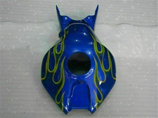Carenado Moto CBR 1000 RR 2006-2007 - Amarillo Llama Azul Carenado Moto CBR 1000 RR 2006-2007 - Amarillo Llama Azul