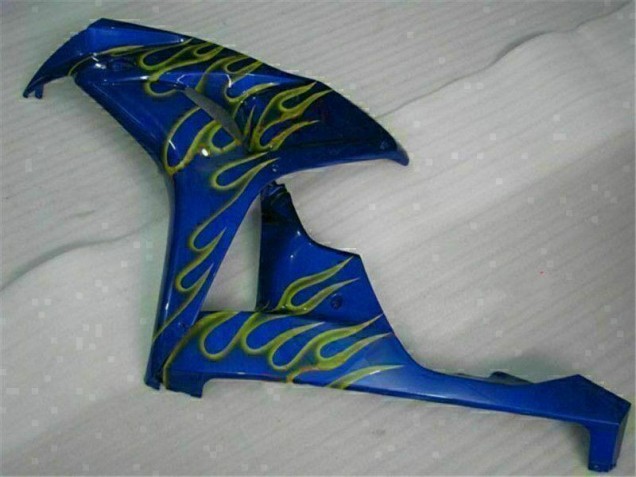 Carenado Moto CBR 1000 RR 2006-2007 - Amarillo Llama Azul Carenado Moto CBR 1000 RR 2006-2007 - Amarillo Llama Azul