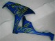 Carenado Moto CBR 1000 RR 2006-2007 - Amarillo Llama Azul Carenado Moto CBR 1000 RR 2006-2007 - Amarillo Llama Azul