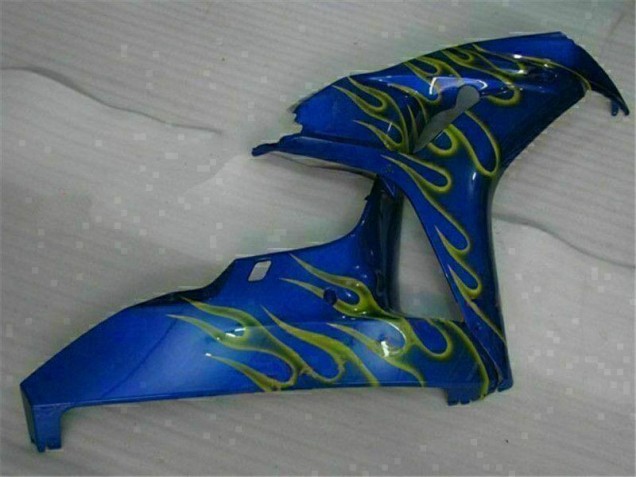 Carenado Moto CBR 1000 RR 2006-2007 - Amarillo Llama Azul Carenado Moto CBR 1000 RR 2006-2007 - Amarillo Llama Azul