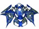 Carenado Moto CBR 1000 RR 2006-2007 - Amarillo Llama Azul Carenado Moto CBR 1000 RR 2006-2007 - Amarillo Llama Azul