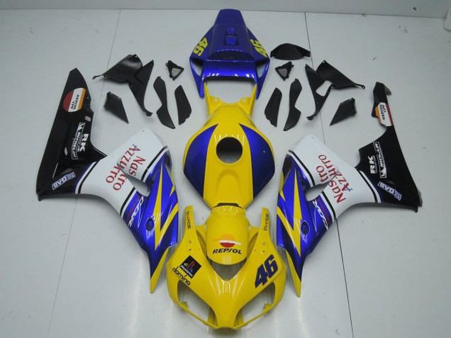 Carenado Moto CBR 1000 RR 2006-2007 - Amarillo Nastro Carenado Moto CBR 1000 RR 2006-2007 - Amarillo Nastro
