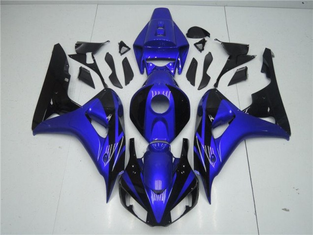 Carenado Moto CBR 1000 RR 2006-2007 - Azul Negro Carenado Moto CBR 1000 RR 2006-2007 - Azul Negro