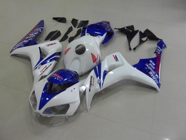 Carenado Moto CBR 1000 RR 2006-2007 - Blanco Perla Azul Carenado Moto CBR 1000 RR 2006-2007 - Blanco Perla Azul
