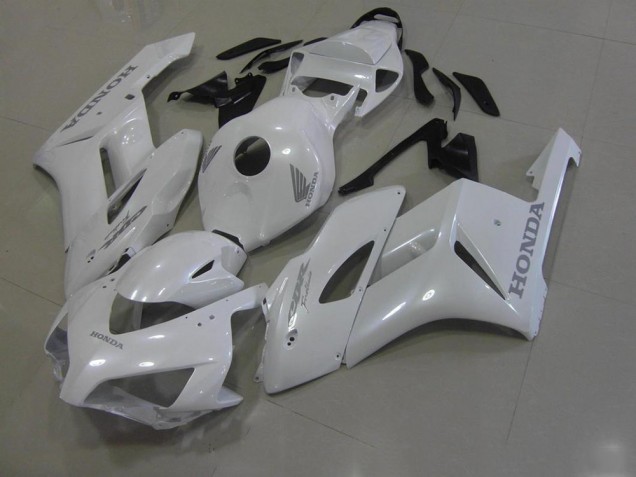 Carenado Moto CBR 1000 RR 2006-2007 - Blanco con Plata Calcomanías Carenado Moto CBR 1000 RR 2006-2007 - Blanco con Plata Calcomanías