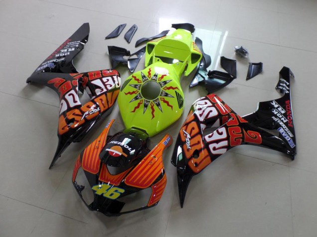 Carenado Moto CBR 1000 RR 2006-2007 - Fluro Rossi Carenado Moto CBR 1000 RR 2006-2007 - Fluro Rossi