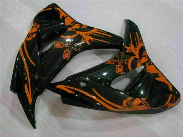 Carenado Moto CBR 1000 RR 2006-2007 - Marrón Negro Carenado Moto CBR 1000 RR 2006-2007 - Marrón Negro