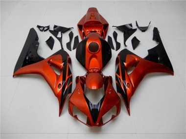 Carenado Moto CBR 1000 RR 2006-2007 - Naranja Negro