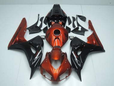 Carenado Moto CBR 1000 RR 2006-2007 - Naranja & Negro