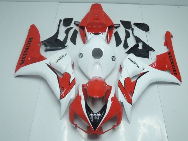 Carenado Moto CBR 1000 RR 2006-2007 - Naranja Rojo & Blanco