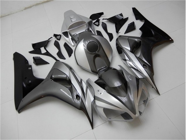Carenado Moto CBR 1000 RR 2006-2007 - Negro Plata Gris Carenado Moto CBR 1000 RR 2006-2007 - Negro Plata Gris