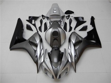 Carenado Moto CBR 1000 RR 2006-2007 - Negro Plata Gris