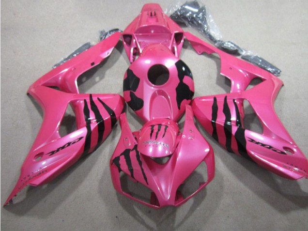 Carenado Moto CBR 1000 RR 2006-2007 - Rosa Negro Monster Carenado Moto CBR 1000 RR 2006-2007 - Rosa Negro Monster