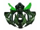 Carenado Moto CBR 1000 RR 2006-2007 - Verde Llama Negro Carenado Moto CBR 1000 RR 2006-2007 - Verde Llama Negro