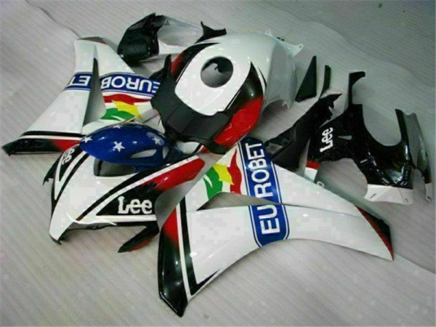 Carenado Moto CBR 1000 RR 2008-2011 - Blanco Azul Rojo Eurobet Lee Carenado Moto CBR 1000 RR 2008-2011 - Blanco Azul Rojo Eurobet Lee