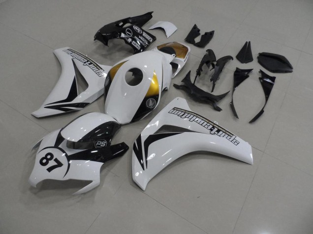 Carenado Moto CBR 1000 RR 2008-2011 - Blanco & Negro 87 Carenado Moto CBR 1000 RR 2008-2011 - Blanco & Negro 87