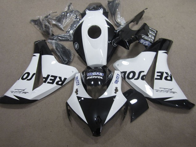 Carenado Moto CBR 1000 RR 2008-2011 - Blanco Negro Repsol Carenado Moto CBR 1000 RR 2008-2011 - Blanco Negro Repsol