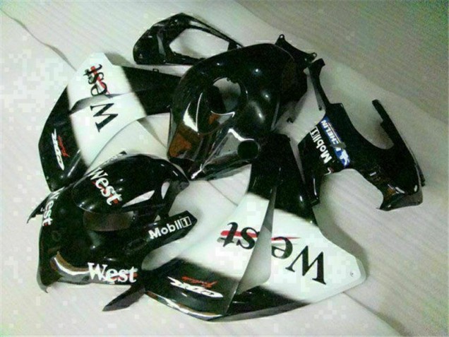 Carenado Moto CBR 1000 RR 2008-2011 - Blanco Negro West Carenado Moto CBR 1000 RR 2008-2011 - Blanco Negro West