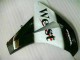 Carenado Moto CBR 1000 RR 2008-2011 - Blanco Negro West Carenado Moto CBR 1000 RR 2008-2011 - Blanco Negro West