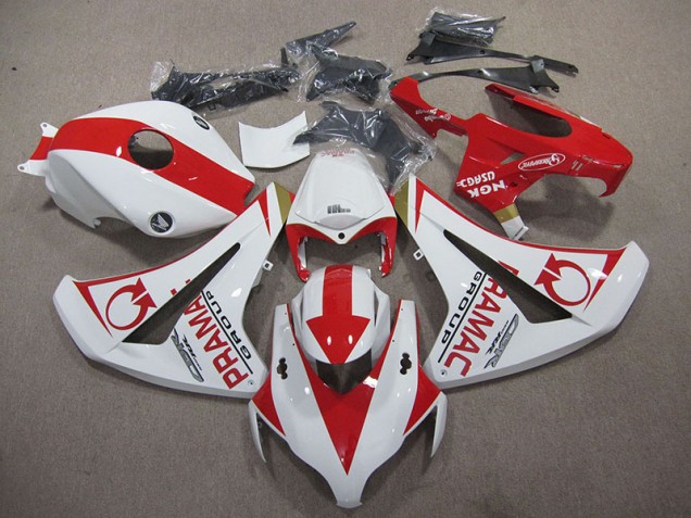 Carenado Moto CBR 1000 RR 2008-2011 - Blanco Rojo PRAMAC Carenado Moto CBR 1000 RR 2008-2011 - Blanco Rojo PRAMAC