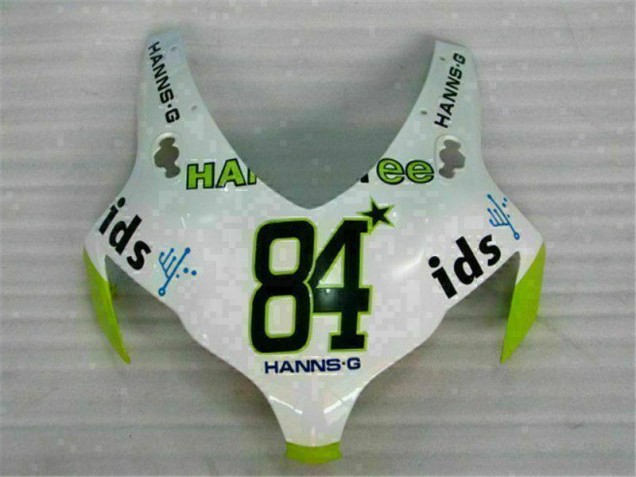 Carenado Moto CBR 1000 RR 2008-2011 - Blanco Verde Hannspree 84
