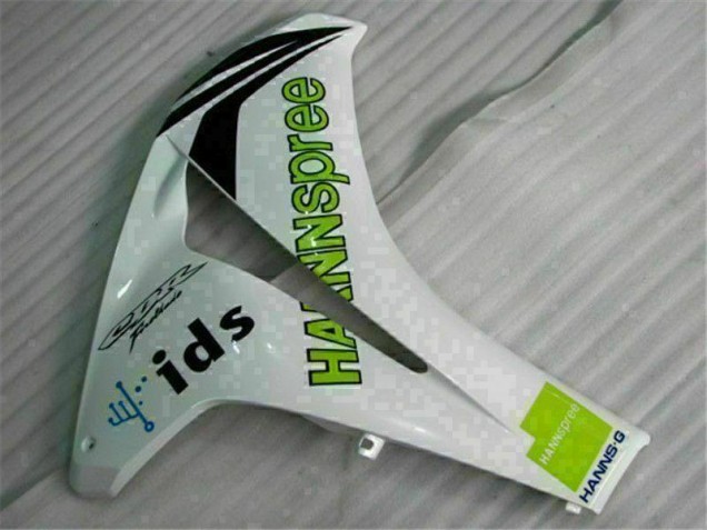 Carenado Moto CBR 1000 RR 2008-2011 - Blanco Verde Hannspree 84