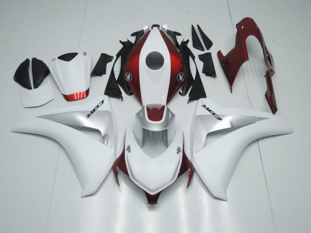 Carenado Moto CBR 1000 RR 2008-2011 - Caramelo Rojo Blanco & Plata Carenado Moto CBR 1000 RR 2008-2011 - Caramelo Rojo Blanco & Plata