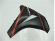 Carenado Moto CBR 1000 RR 2008-2011 - Negro Mate Rojo Carenado Moto CBR 1000 RR 2008-2011 - Negro Mate Rojo