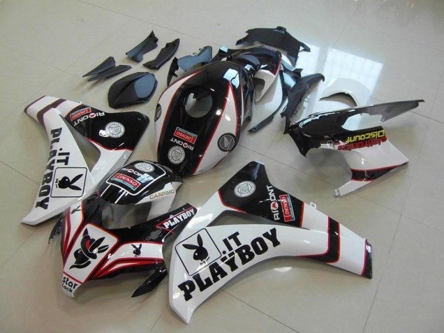Carenado Moto CBR 1000 RR 2008-2011 - Negro Playboy Carenado Moto CBR 1000 RR 2008-2011 - Negro Playboy
