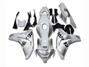 Carenado Moto CBR 1000 RR 2008-2011 - Plata Blanco Repsol