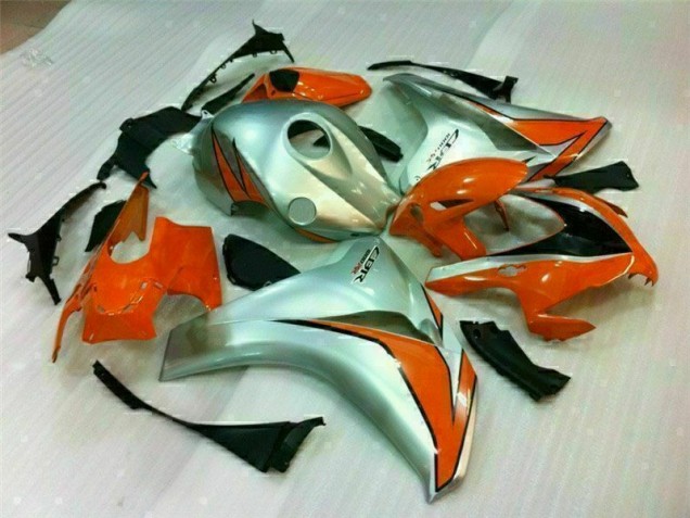 Carenado Moto CBR 1000 RR 2008-2011 - Plata Naranja Carenado Moto CBR 1000 RR 2008-2011 - Plata Naranja