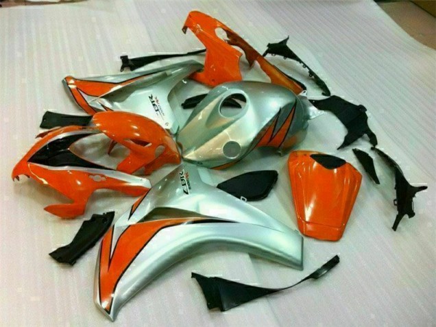 Carenado Moto CBR 1000 RR 2008-2011 - Plata Naranja Carenado Moto CBR 1000 RR 2008-2011 - Plata Naranja