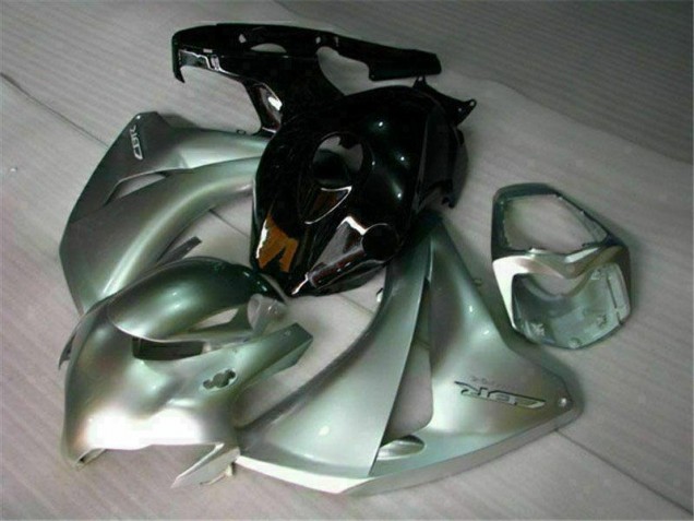 Carenado Moto CBR 1000 RR 2008-2011 - Plata Negro Carenado Moto CBR 1000 RR 2008-2011 - Plata Negro