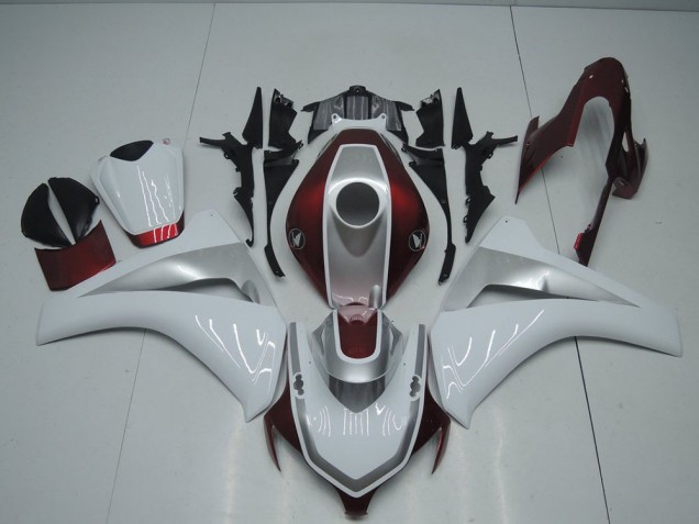 Carenado Moto CBR 1000 RR 2008-2011 - Rojo Blanco & Plata Carenado Moto CBR 1000 RR 2008-2011 - Rojo Blanco & Plata