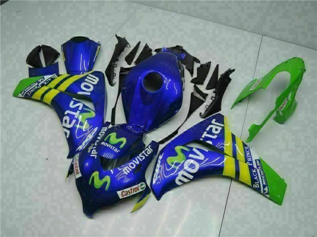 Carenado Moto CBR 1000 RR 2008-2011 - Verde Azul Carenado Moto CBR 1000 RR 2008-2011 - Verde Azul