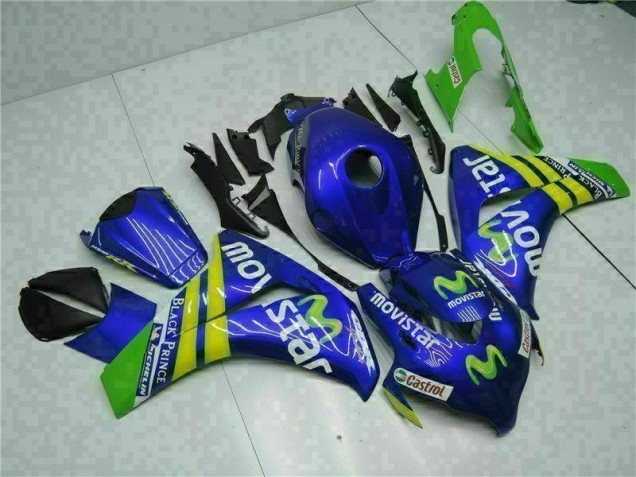 Carenado Moto CBR 1000 RR 2008-2011 - Verde Azul Carenado Moto CBR 1000 RR 2008-2011 - Verde Azul