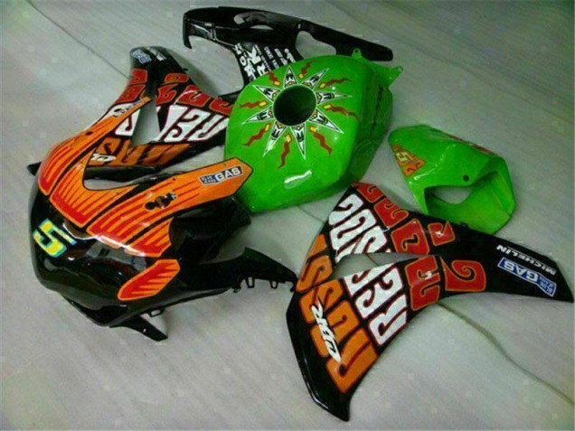 Carenado Moto CBR 1000 RR 2008-2011 - Verde Naranja Carenado Moto CBR 1000 RR 2008-2011 - Verde Naranja