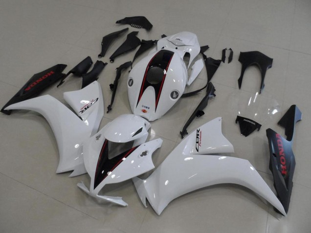 Carenado Moto CBR 1000 RR 2012-2016 - Blanco & Negro Mate Estilo OEM Carenado Moto CBR 1000 RR 2012-2016 - Blanco & Negro Mate Estilo OEM